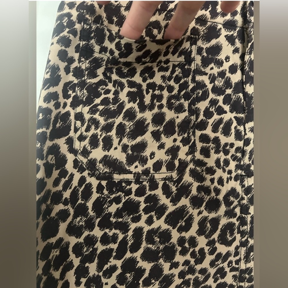 Maeve Anthropologie Animal Print Pencil Skirt - Picture 5 of 7